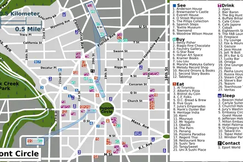 Map: Dupont Circle Map