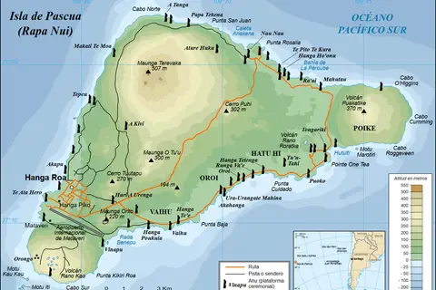 Map: Easter Island Mapes