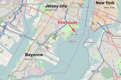 Map: Ellisisland Map