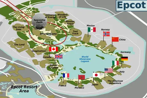 Map: Epcot Map