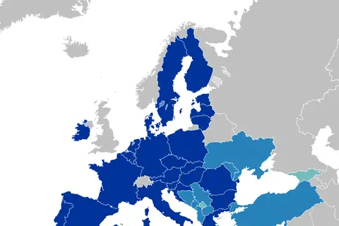 Map: Eucandidate Countries Map