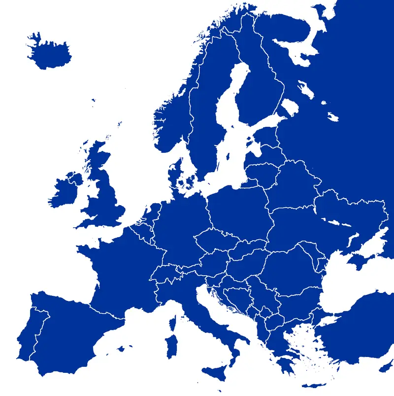 Map: Europe Map