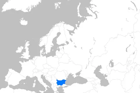 Map: Europe Map Bulgaria