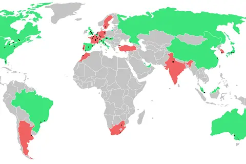 Map: F1 Grand Prix World Map