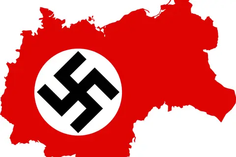 Map: Flag Map of Germany 1943