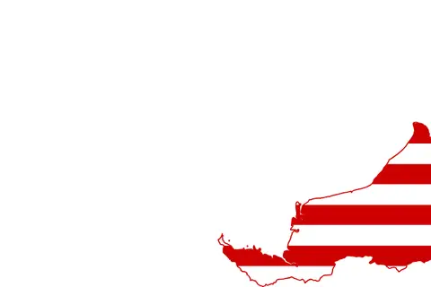 Map: Flag Map of Malaysia