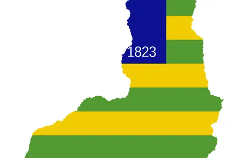 Map: Flag Map of Piaui