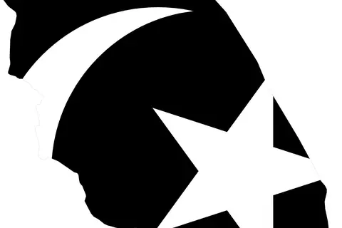 Map: Flag Map of Terengganu