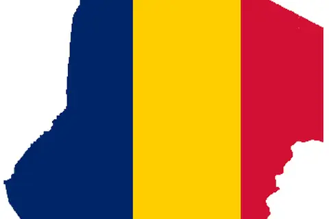 Map: Flagmap of Chad