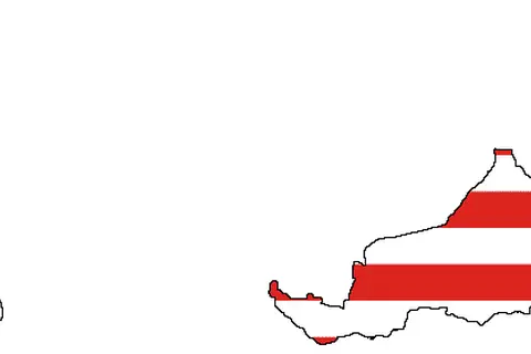 Map: Flagmap of Malaysia