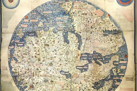 Map: Fra Mauro World Map C1450