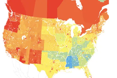 Map: Gay Curious in US & Canada