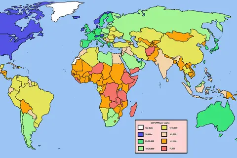 Map: Gdp Per Capita Ppp World Map