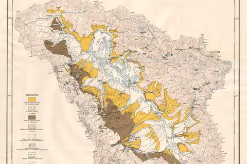 Map: Geological Map of Kashmir Valley