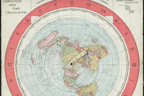 Map: Gleasons New Standard Map of the World on the Projection of J S Christopher Modern College Blackheath England Scientifically and Practically Correct as It Is 10143175716