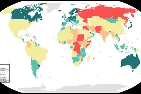 Map: Global Peace Index 2014