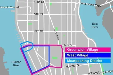 Map: Greenwich Village Map