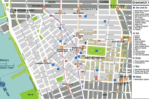 Map: Greenwichvillage Map