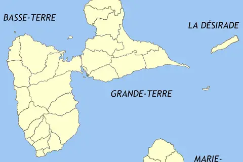 Map: Guadeloupe Map