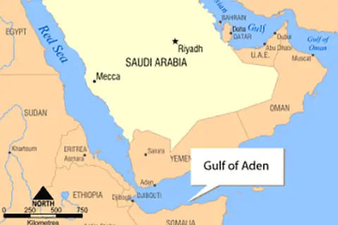 Map: Gulf of Aden 3 Map