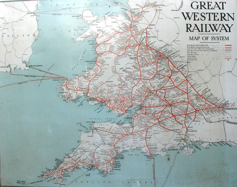 Map: Gwr Map
