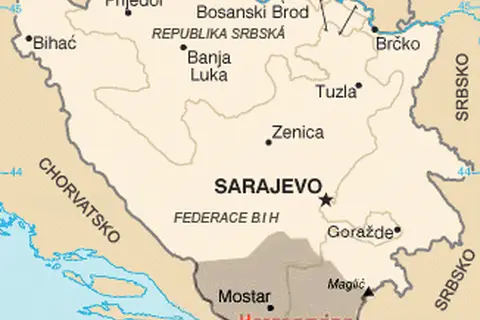 Map: Hercegovina Na Map Bih
