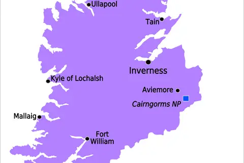 Map: Highlands Map