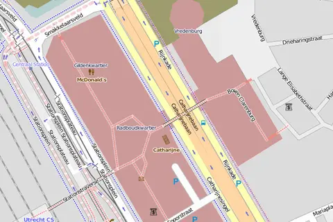 Map: Hoog Catharijne Map