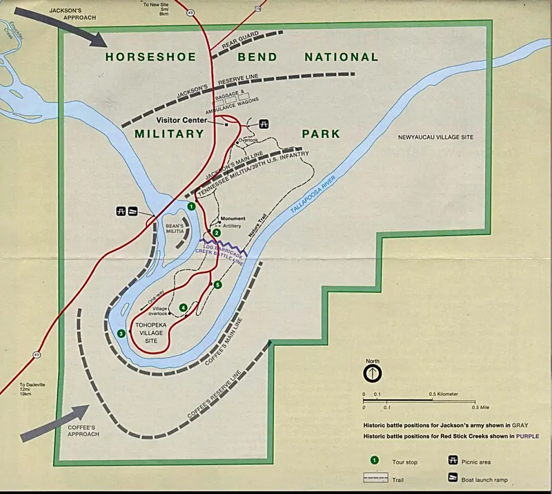 Map: Horseshoe Bend Map