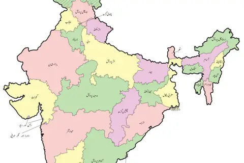 Map: India Map