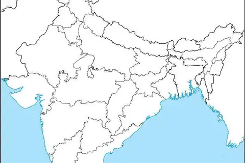 Map: Indiaoutline Map
