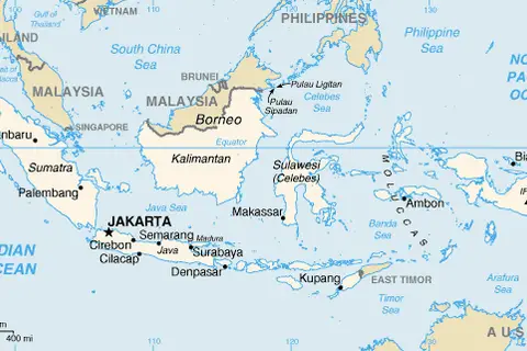 Map: Indonesia Map