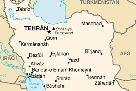Map: Iran Map