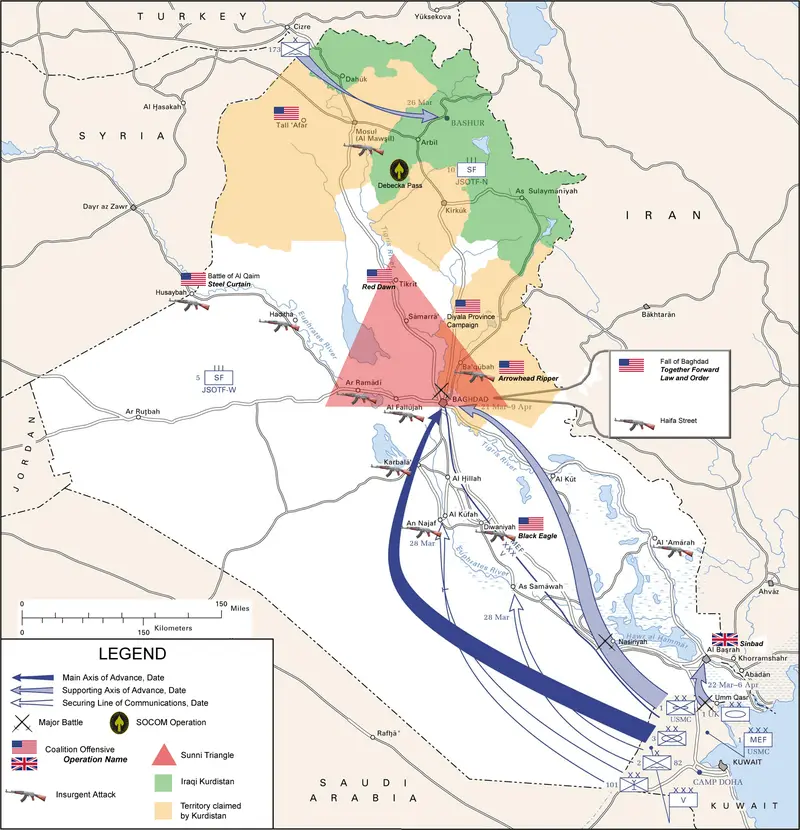 Map: Iraqwar Map