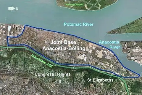 Map: Joint Base Anacostiabolling Map