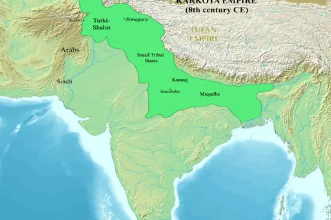 Map: Karkota Empire Map