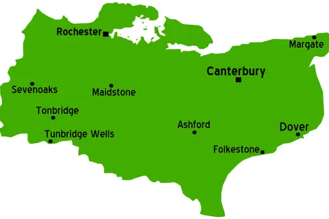 Map: Kent Map
