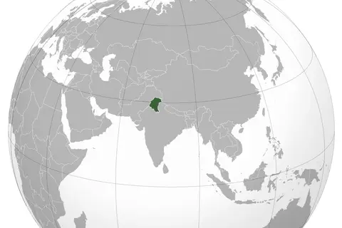 Map: Khalistan Globe Map