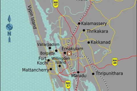 Map: Kochi Map