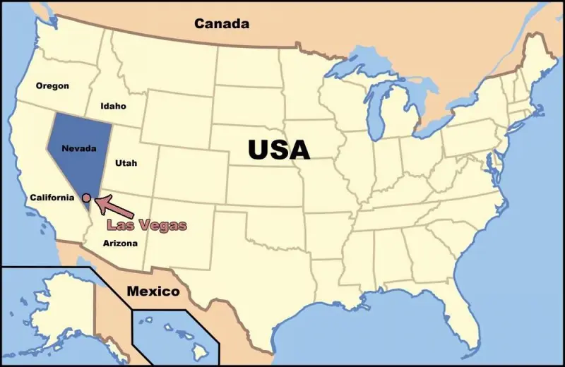Map: Lasvegasmapusa