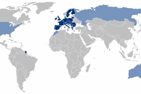 Map: Lidl World Map