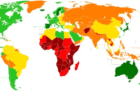 Map: Life Expectancy World Map