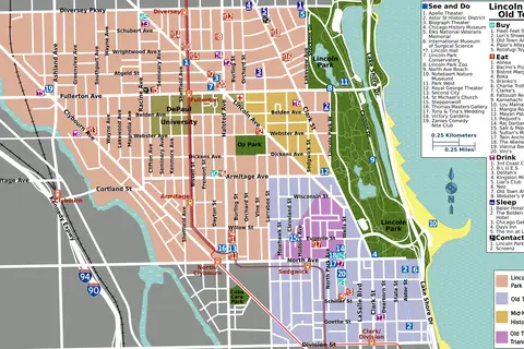 Map: Lincoln Park Map