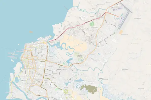 Map: Location Map Makassar