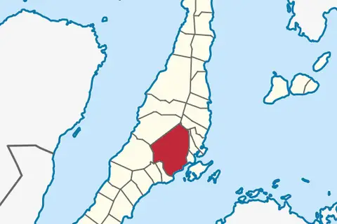 Map: Location Map of Cebu City in Cebu