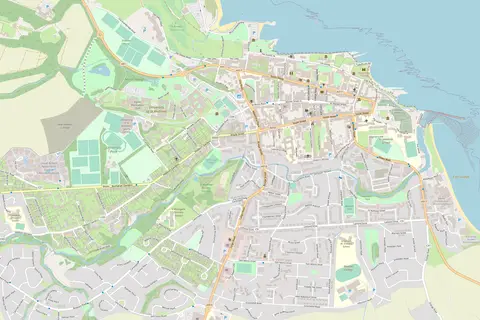 Map: Location Map Scotland St Andrews