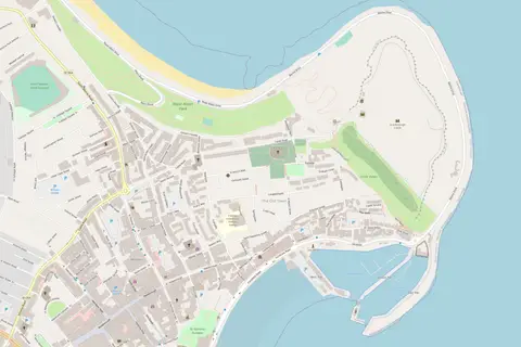 Map: Location Map United Kingdom Scarborough Old Town