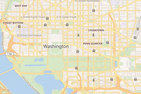 Map: Location Map Washington Dc Central
