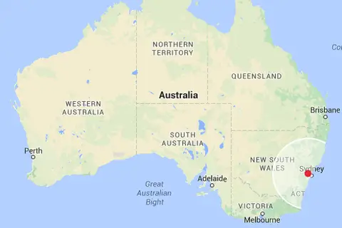 Map: Location of Tesla supercharging stations in Australia