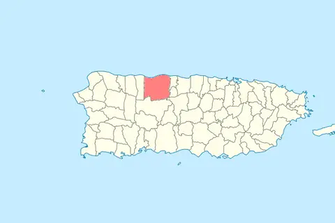 Map: Locator Map Puerto Rico Arecibo